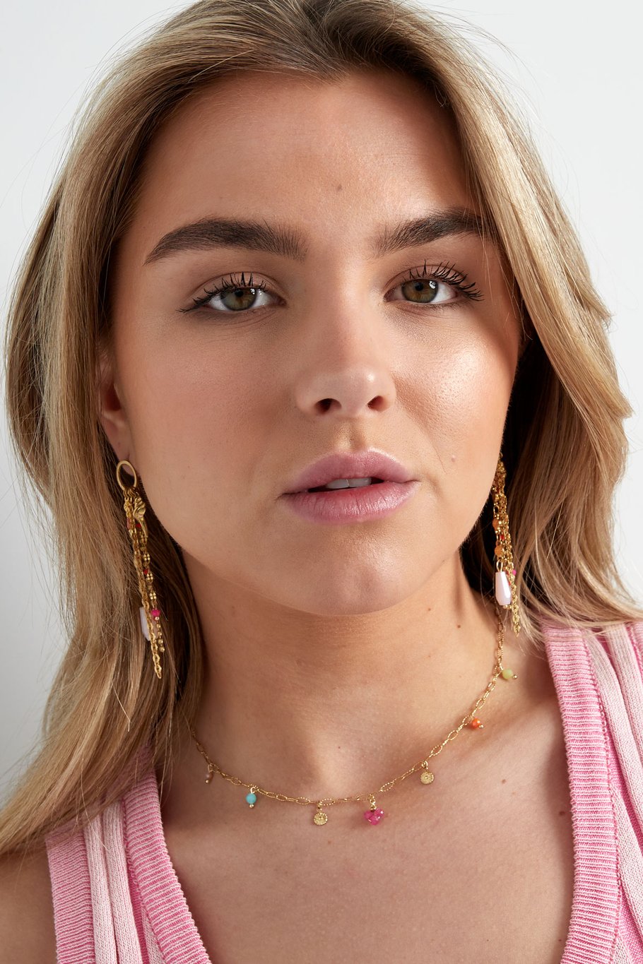 Necklace summer love - Gold color Picture2